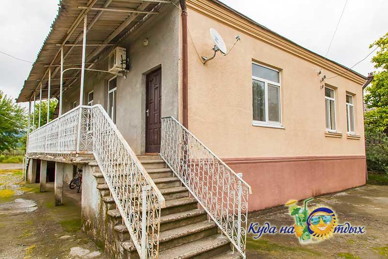Hotel U Vili Pizunda Exterior foto